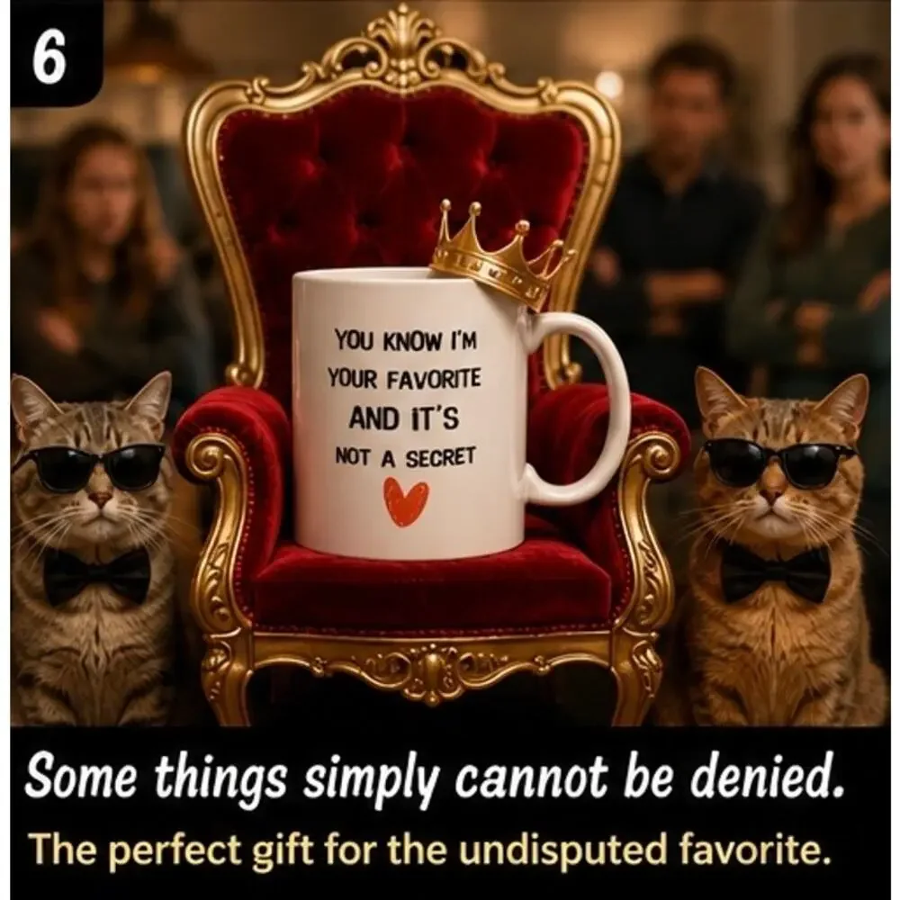 Favorite Child Funny Coffee Mug New in Box Gift for Mom or Dad